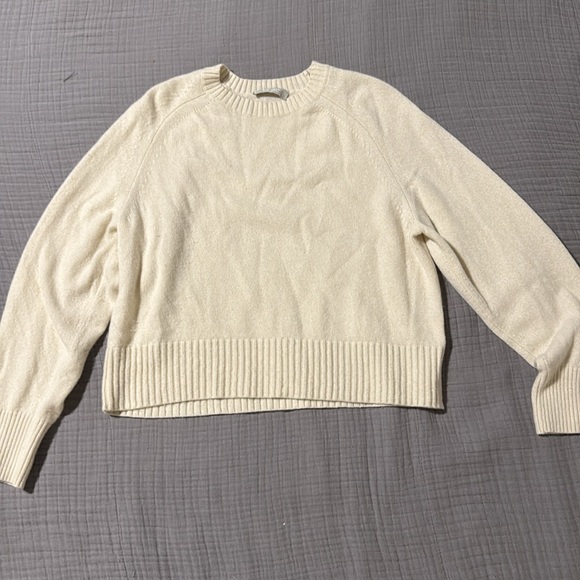 Everlane boxy cashmere sweater cream - Picture 6 of 8